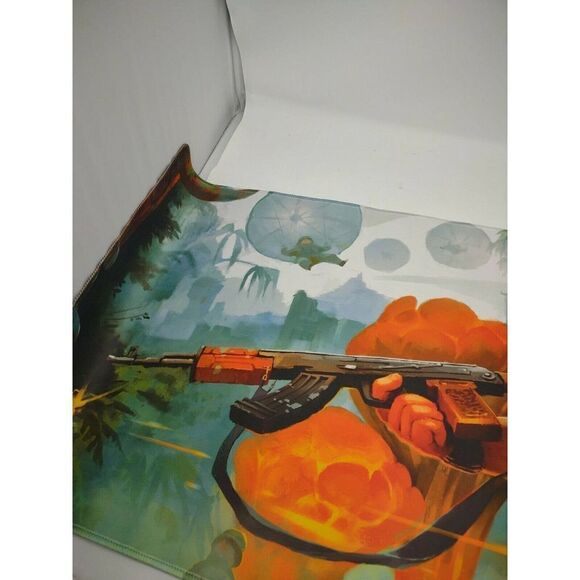 Extra Large Gaming Mousepad Big enough to put keyboard and mouse on war scene - Picture 3 of 5